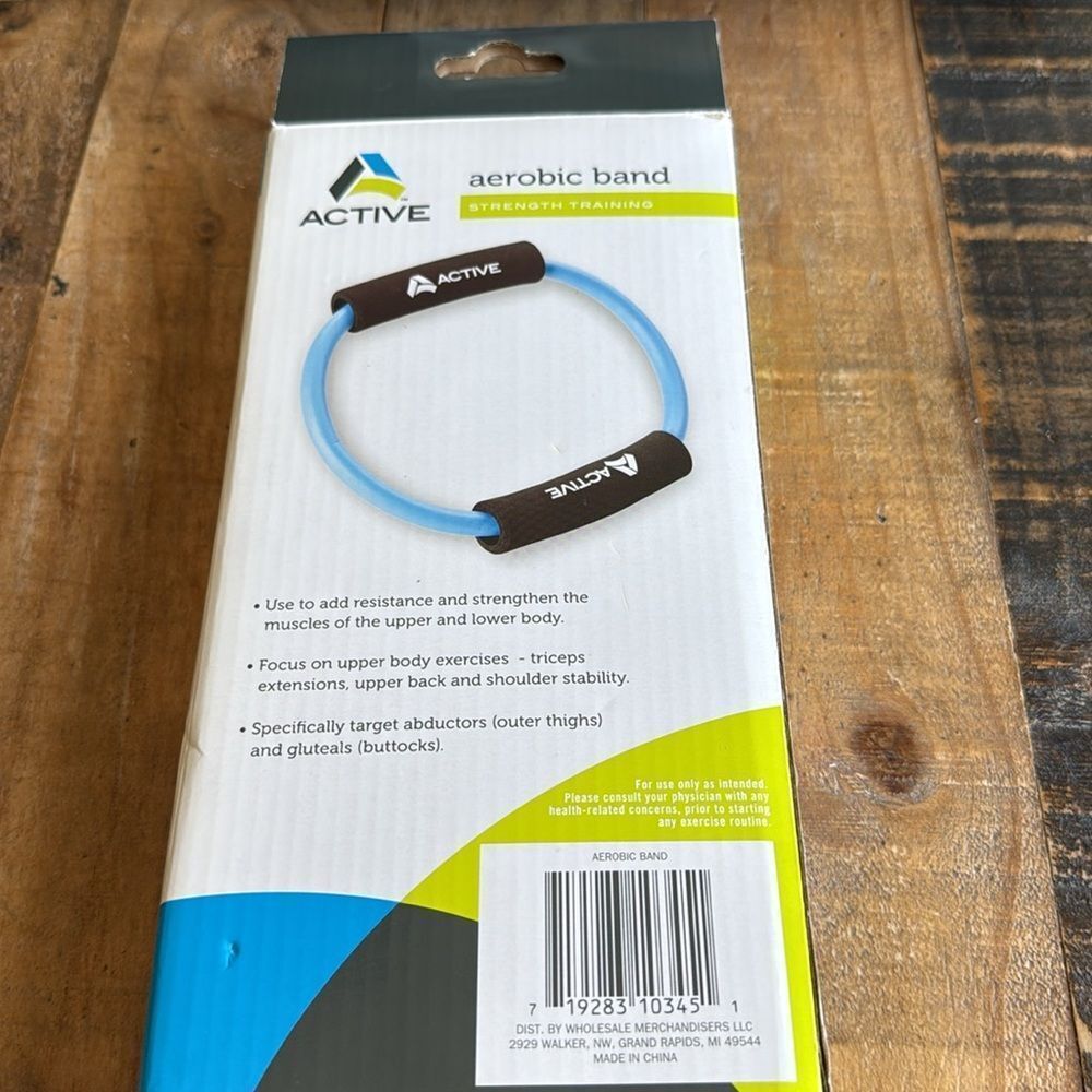 Active Aerobic Band and Travel Foam Roller Set - Picture 3 of 4